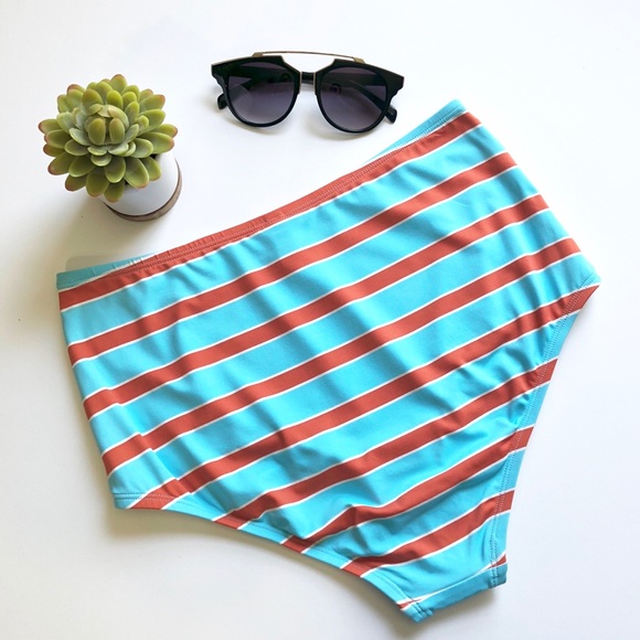 Anthropologie Allihop High-Waisted Bikini Bottom S - Picture 5 of 8